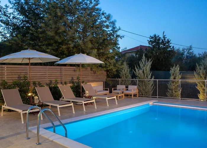 Villa Grappolo Lefkada - Athiri, 5 Min From Wonderful Ai Giannis & Lefkada Town